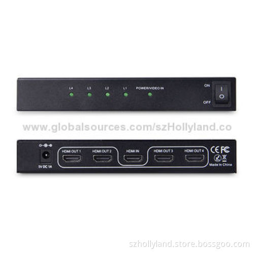 HDMI 1.3V 1X4 Splitter 1080P/3D